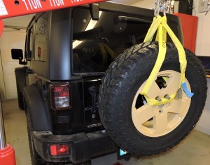 Jeep JK - The Spare Tire Lift